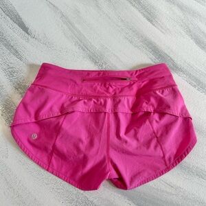 💖 Lululemon Speed Up Low-Rise Short 2.5” | Size 2 | Sonic Pink